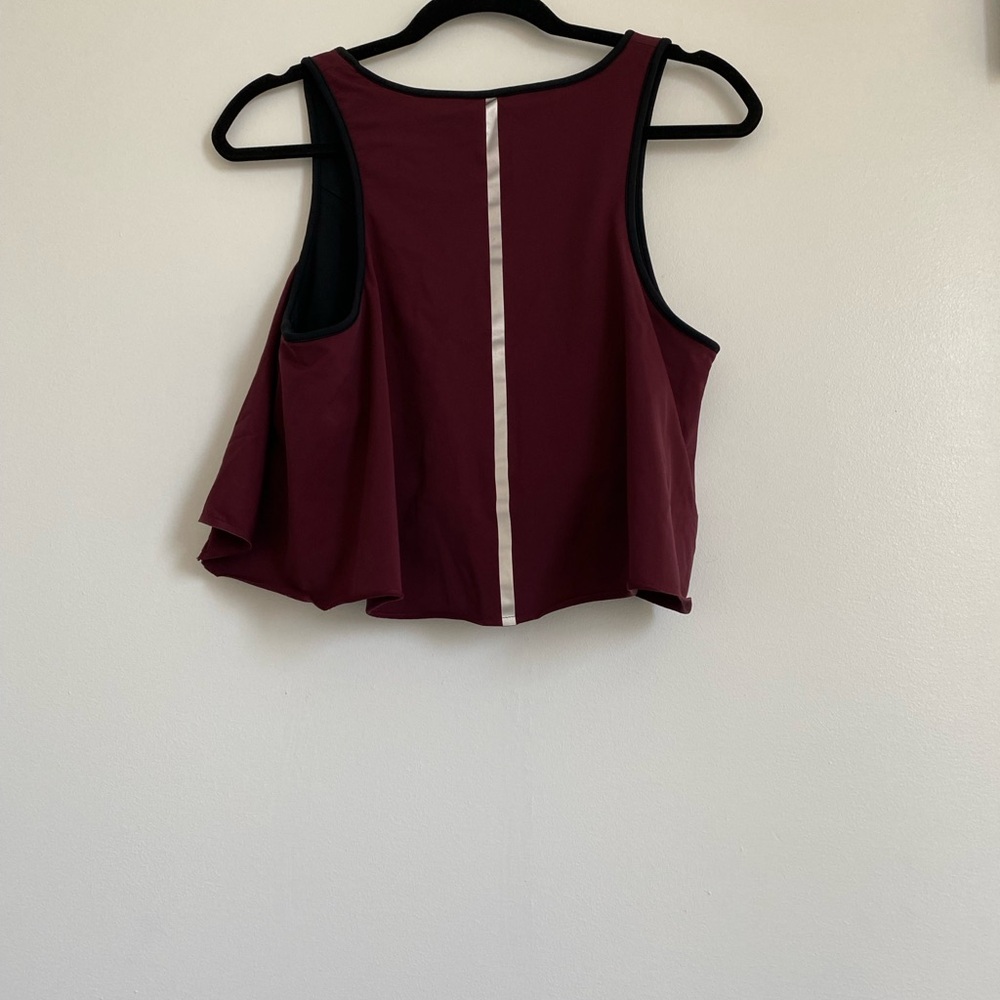 Like new Minkoff size L work out crop top